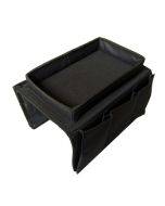 SF001 Oxford Cloth Sofa Armrest Hang Bag Household Storage Bag(Black)