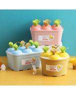 Summer Carrot Potted Ice Cream Mold Homemade Ice Tray Round Four