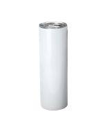 20OZ Double Layer 304 Stainless Steel Car Straight Thermos Cup(White)