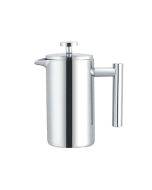 304 Stainless Steel French Pressure Coffee Pot Hand Made Tea Pot, Capacity:350ml