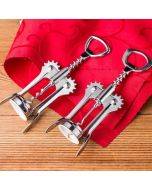 2 PCS Multifunctional Zinc Alloy Red Wine Bottle Opener Kitchen Supplies Gadgets