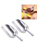 2 PCS Stainless Steel Multifunctional Shovel Aluminum Alloy Ice Shovel Food Tea Shovel Tea Spoon1