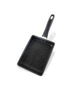 JBY-6658 Small Frying Pan Tamagoyaki Pan Maifanshi Non-Stick Frying Pan Square Omelette Pan,Size: Small (Bakelite Handle)