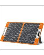 Flashfish 18V/60W Foldable Solar Panel, MPPT Portable Solar Charger with DC Output for Flashfish 151Wh/166Wh/222Wh(Sold Separately), PD Type-c/QC3.0 for Phones, Tablets On Camping Van RV Road Trip-TSP60W