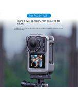 Taixun DJI action4/3 metal frame rabbit cage expansion anti-collision action4/3 metal rabbit cage accessories