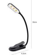 Rechargeable 7 LED Book Light with Touch Switch