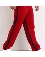 Men's Breathable Joggers with Color Block Patchwork