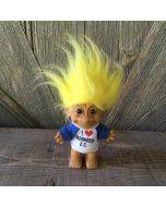 Yellow Hair Mini PVC Vintage Trolls Doll