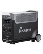 FOSSiBOT F3600 Pro Portable Power Station, 3840Wh LiFePO4 Battery, Max. 11520Wh Expansion, 3600W High AC Output, 2000W Max Solar Charge, 1.5h Full Charge, PD 100W, 13 Output Ports, LED Flashlight, UPS, APP Control