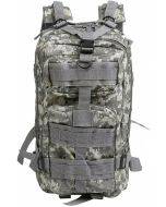 Tactical Multipurpose School Cargo Backpack 30 Liters Camping Gray 929-B - Lorben
