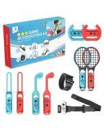 HONCAM Switch Sports game accessories set 10 in 1, suitable for NS Switch Sports motion sensing games