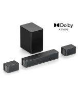 Ultimea Poseidon D60 5.1 Soundbar Subwoofer Speaker Kit, Dolby Atmos 5.1, Adjustable Surround Level, Multiple Modes