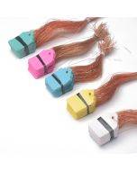 100 pieces waterproof gardening tags floral tags plastic tags hanging tags colourful seedling plant tags hanging tags