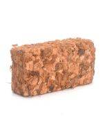 Coconut husk brick desalted coconut husk brick coarse coir Phalaenopsis dendrobium planting soil shredded coconut soil about 500g