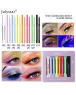 Julystar foreign trade fluorescent eyeliner gel pen, non-smudge, wholesale.