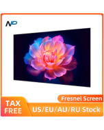 Np 100 Polegada tela óptica fresnel para projetores ust alr 4k uhd tela do projetor anti luz cinema em casa