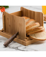 31.7x23.7x19cm Bamboo household and commercial multi-functional bread cutting plate slice cutting board bread slice bread plate