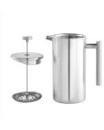 304 stainless steel French press coffee pot and tea pot, capacity: 350ml