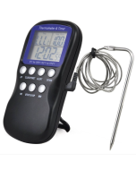 2 pieces for sale digital food probe oven electronic thermometer timer temperature sensor