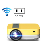 Z6 Home LED HD Smart Compact Projector with GB Plug (WiFi Android)