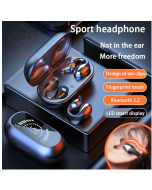 Wireless Ear Clip Bone Headphones Conduction