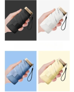 Lightweight Small UV Sun Umbrella Compact Suit for Pocket (Non-Automatic)