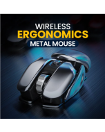 Wireless Ergonomics Metal Mouse