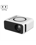 T300S 320x240 24ANSI Lumens Mini LCD Projector with Wired & Wireless Simultaneous Screen Support