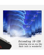 C6 1G+8G Android system smart DLP highdefinition mini projector portable home mobile phone projector, US regulations