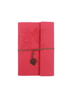 PU vintage strap handbook notebook loose-leaf notebook imitation copper maple model