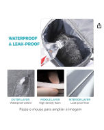 saco de isolamento, Moniss Mochila Cooler Mochila Isolada À Prova D' Água à Prova de Vazamento Bolsa Cooler para Homens Mulheres para Piqueniques Camping Caminhadas Parque de Praia ou Passeios Diurnos