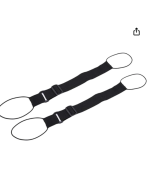 Lioobo 2 peças de alça de bagagem, mala de viagem, cinto ajustável, acessório de viagem