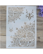 Masking Skeletonizing Stencil A4 Pen Drawing Hand Painting Stencils Paint Chalk Accessories