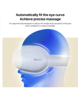 Intelligent infrared hot compress knee air pressure massager physiotherapist // Rechargeable infrared hot compress knee massager physiotherapist (English Neutral)