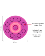 Bluetooth breast massager breast massager, style:APP style