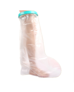 Bathing protection after waterproof casting of a fracture