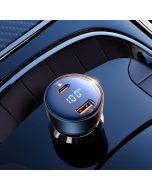 Baseus Car Charger 100W Fast Charging Cigarette Lighter (Includes 100W Fast Charging Data Cable)