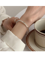 925 sterling silver vintage open bracelet bracelet, specification: SL0812
