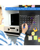 Magnetic Schedule Planner For Fridge【Permanently reusable】