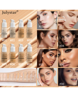 Julystar Oil control foundation foundation cream foundation cream foundation concealer long-lasting non-removing makeup liquid foundation