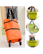 Shopping Bag Folding Green Bag