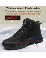 Xiaomi Youpin Winter Men Shoes Warm Thick Snow Boots Men High Quality Outdoor Waterproof Non-slip Trekking Hiking Male Sneakers