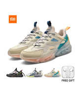 Xiaomi Youpin Running Casual Sneakers for Men Shoes Boost TPU Summer Rubber Soft Comfortable Light Microfiber Mesh Shoes for Men