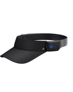 HAKII MIXV V Smart Headphone Sun Hat OWS bluetooth Earphone 22mm Bass Drivers AAC Audio Dual Mic Noise Cancelling UPF 50+ Protection IPX5 Waterproof Open-ear Sports Headphone - Black M Size