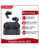 Oneplus Buds ACE TWS Earphone Bluetooth 5.3 Active Noise Cancelling Wireless Headphone 36 Hours Battery Life For Oneplus 11