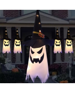 Halloween decorative props scene arrangement hanging lamp pumpkin lamp ornaments lights hanging decorations outdoor hanging decorations decorative hangings