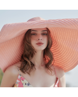 Super big eaves hat big along the grass hat sun hat Ms. summer Korean version of the tide beach hat sunscreen sun protection cap