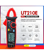 UNI-T UT210E Digital AC DC Current Clamp Meter True RMS Pliers Ammeter Voltage Tester Multimeter Resistance Frequency Meter