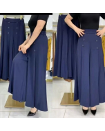 Stylish Wide-leg Pleated Pants: Sleek, Cool, and Slimming