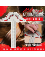 Highly Accurate Woodworking Measuring Tool with Fine Scriber